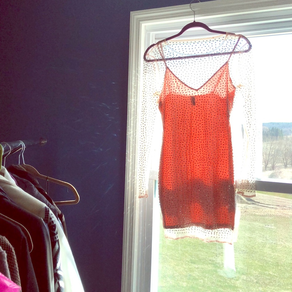 Studded Sequence dress